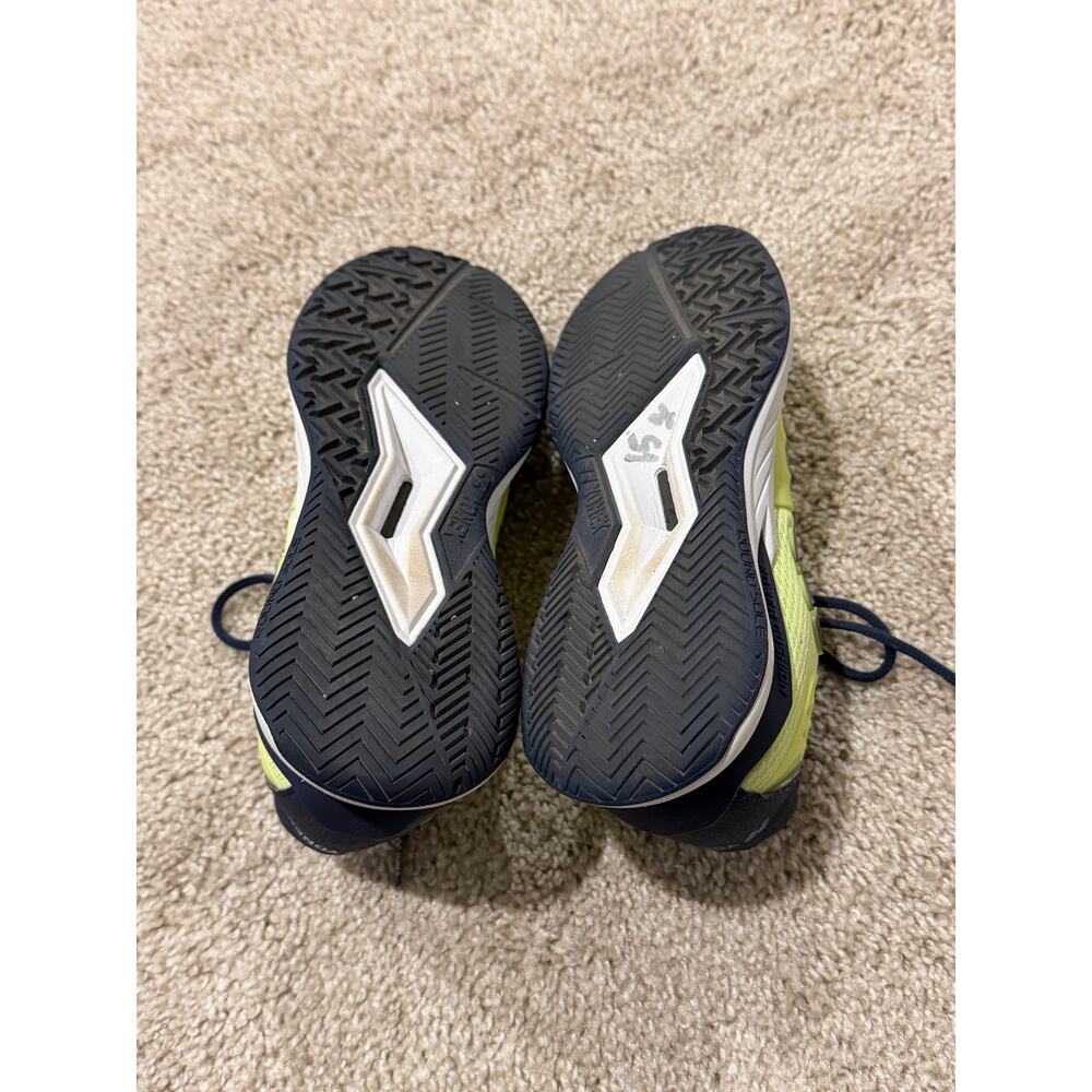 Yonex Power Cushion Eclipsion Tennis Shoes Neon Green Navy Women’s 9 Men’s 7.5 - Picture 4 of 5